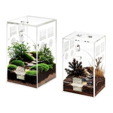 Jumping Spider Enclosure, Acrylic Insect Terrarium, Praying Mantis Habitat, N...