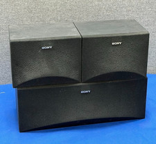 Sony Center And Stereo Speakers SS-CN190  2 Sony SS-SR190 Black Wired