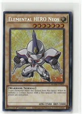 Yugioh Elemental HERO Neos BLMM-EN003 Secret Rare NM 1st Ed