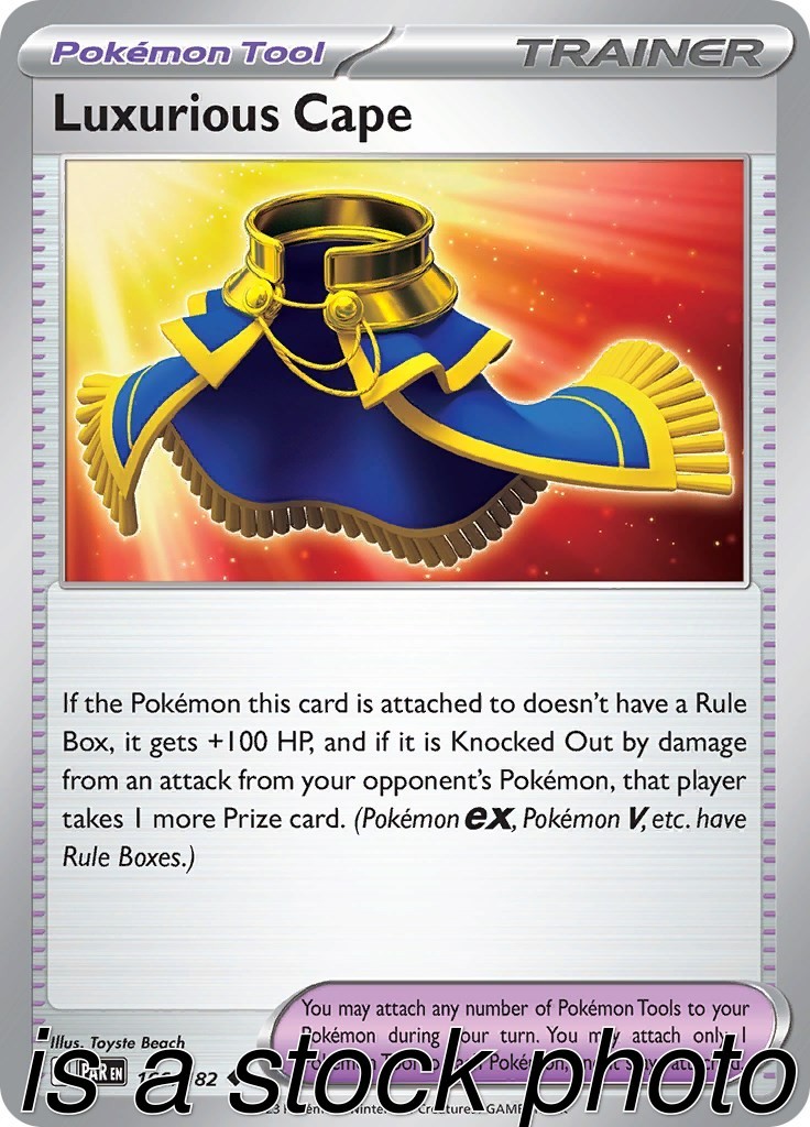 Luxurious Cape 166/182 Paradox Rift Pokemon (LP-NM)