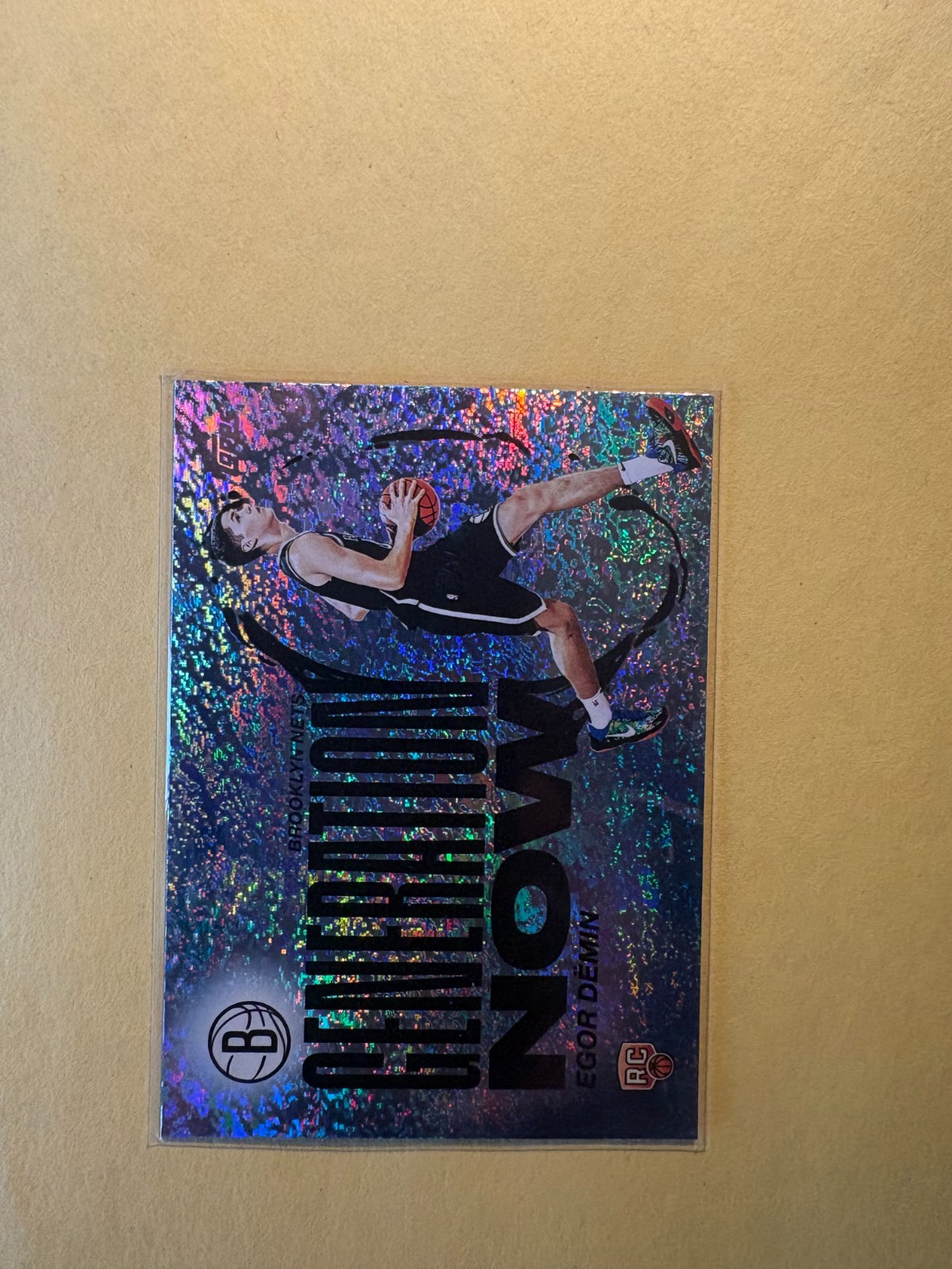 2025-26 Topps Egor Demin RC HOLO FOIL #GN-8 Generation Now Rookie Insert 1