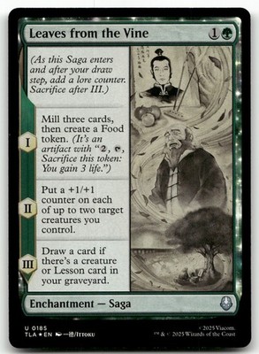 Leaves from the Vine #185 (Foil) (NM) Avatar: The Last Airbender TLA Magic MTG