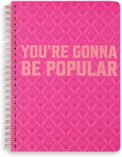 Steel Mill & Co. Small Spiral Notebook, You're Gonna Be Popular