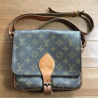 Louis Vuitton Monogram Cartsheire Shoulder Bag From Japan