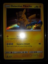 Pokemon Detective Pikachu SM170 Stamped Promo - NM-MINT - PRISTINE Condition on eBay