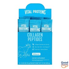 Vital Proteins Unflavored Collagen Peptides Protein Powder Stick Packs - 8ct