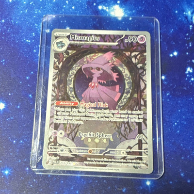 Nintendo Pokemon TCG Mismagius 78/214 Lost Thunder Holo Rare Holo 2018 90HP
