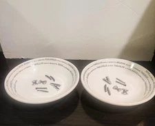 2 VTG La Primula Pasta Bowls Italian Near Mint Quality Brand Discontinued ExCo