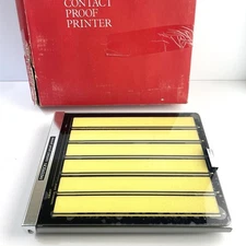 Paterson 35mm Contact Proof Printer - Metal Print 36 Exp / 10x8 Inch Sheet + Box