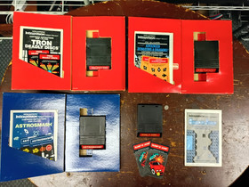 Intellivision 12 Games Lot : Cleaned, Tested, & Working - 8 Complete in Box