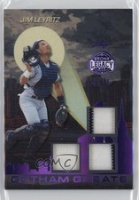 2025 Leaf A Bronx Legacy Purple Spectrum Holofoil 21/25 Jim Leyritz #GG-17 17uv