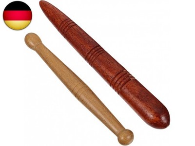 2 Stücke Triggerpunkt Massagegerät Fuß Holz Massagestab Massagestäbchen Muskel M