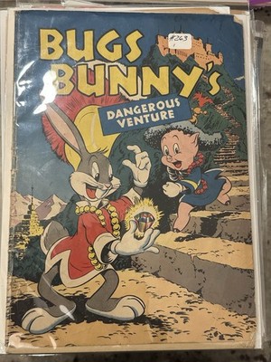 Four Color #123 Dangerous Venture Starring Bugs Bunny & Porky Pig Hard To Find