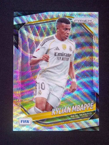 2025-26 Panini Prizm FIFA Kylian Mbappe #181 France Wave #F001