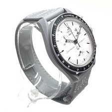 OMEGA Wristwatch Speedmaster Moonswatch 1965 Chronograph Quartz Gray for men