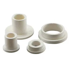 Shoulder Washer, Fits Bolt Size 1/4 In Nylon, Natural Finish, 40 Pk, 24Sw0250b
