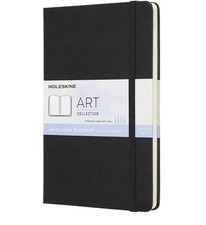 Image of Moleskine Black Watercolour Notebook Large - 8058341715635