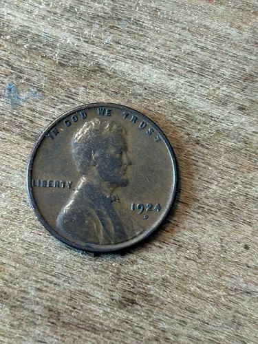 1924D Lincoln Cent VF