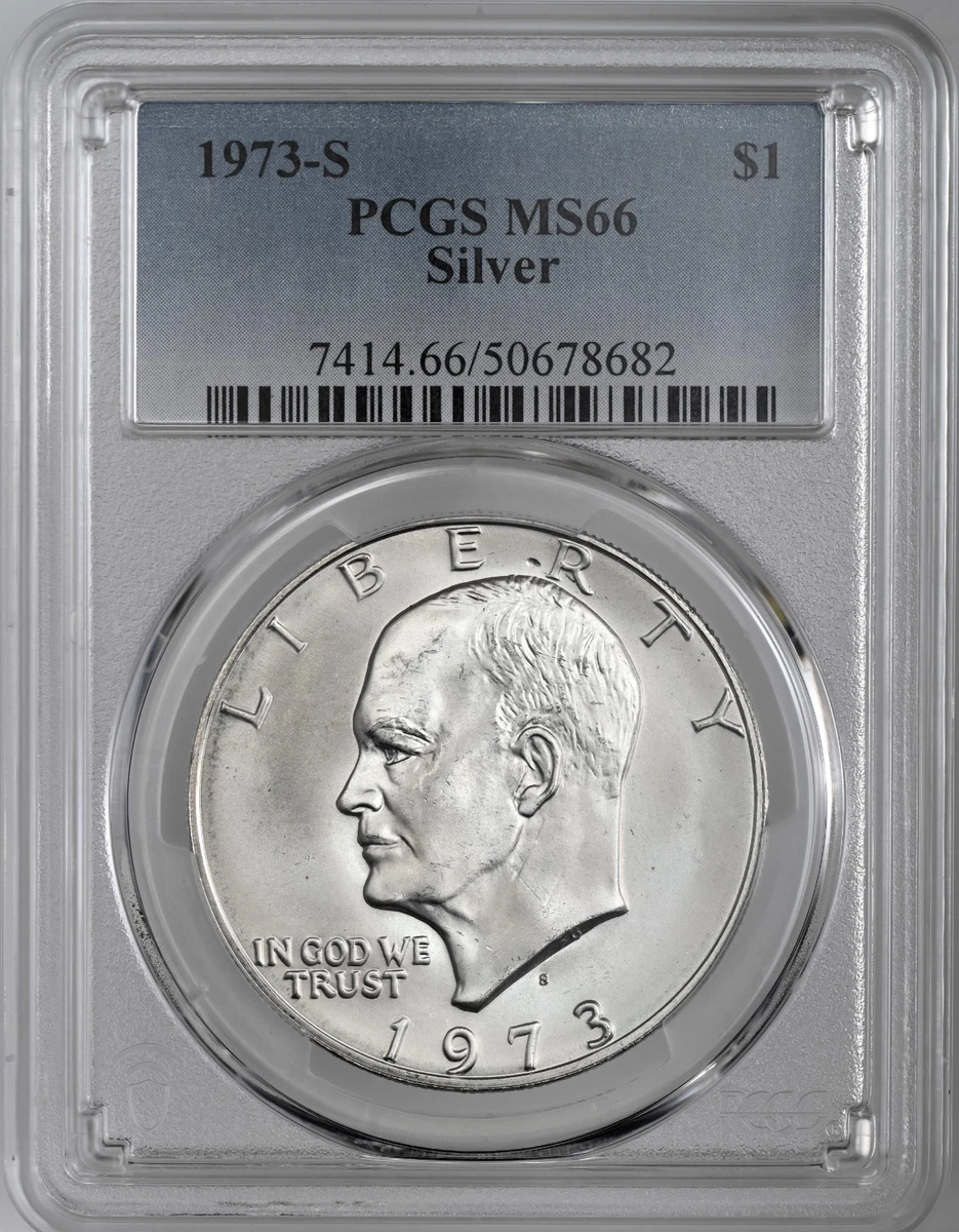 MS 66 Graded Eisenhower Dollars 1971-1978 for sale | eBay