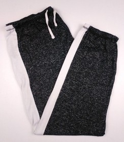 Victorias Secret VS PINK Lightweight Knit Sleep Lounge Sweat Pants Black Large L