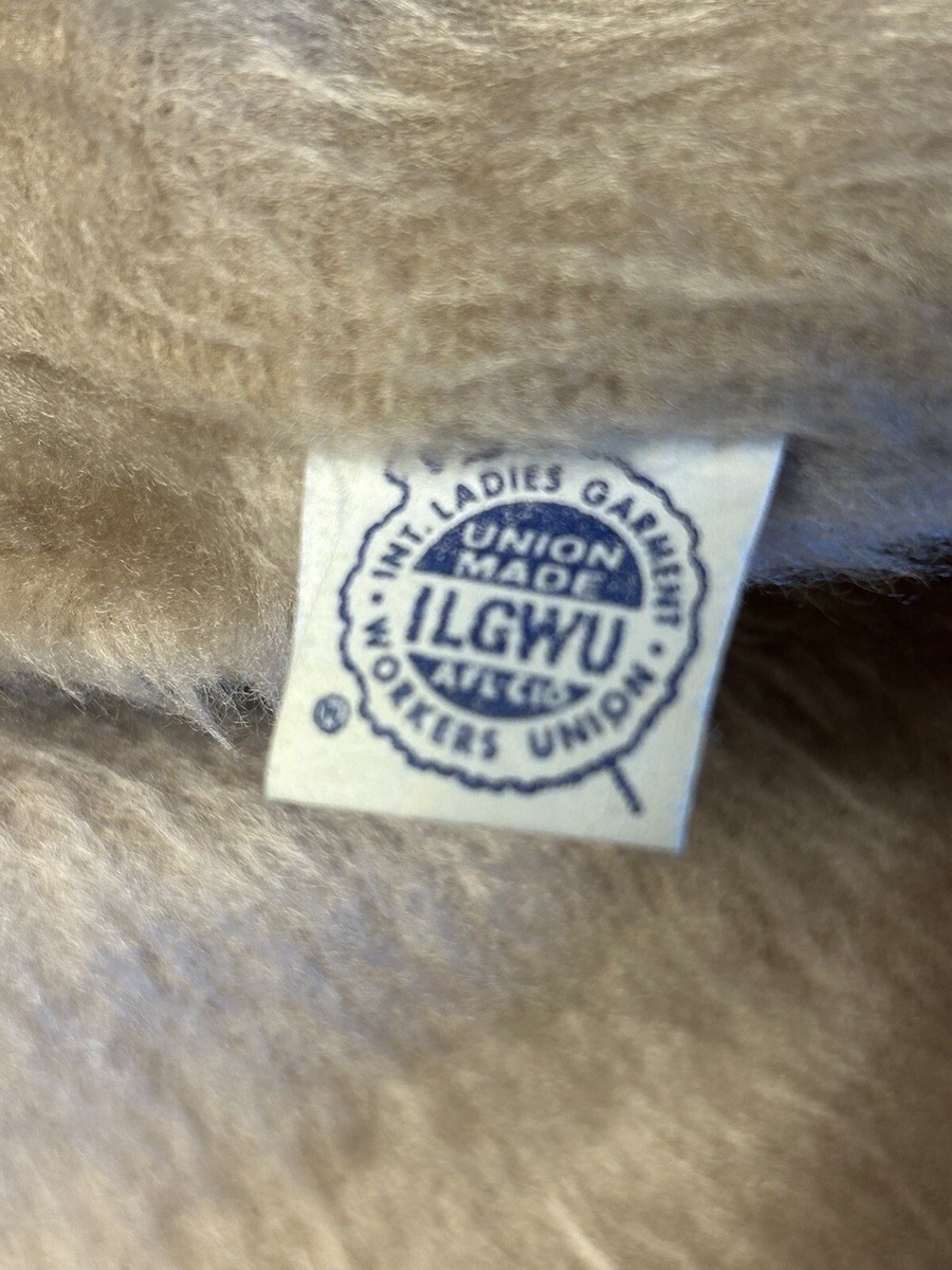 vintage ビンテージ　コート　ILGWU アンティーク vintage ビンテージコートILGWU 着画あり