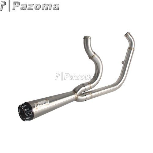Kit de silenciador de escape 2 en 1 para Harley Softail FXLR FXST FLSL FLDE FXLRST FXRST - Imagen 5 de 9