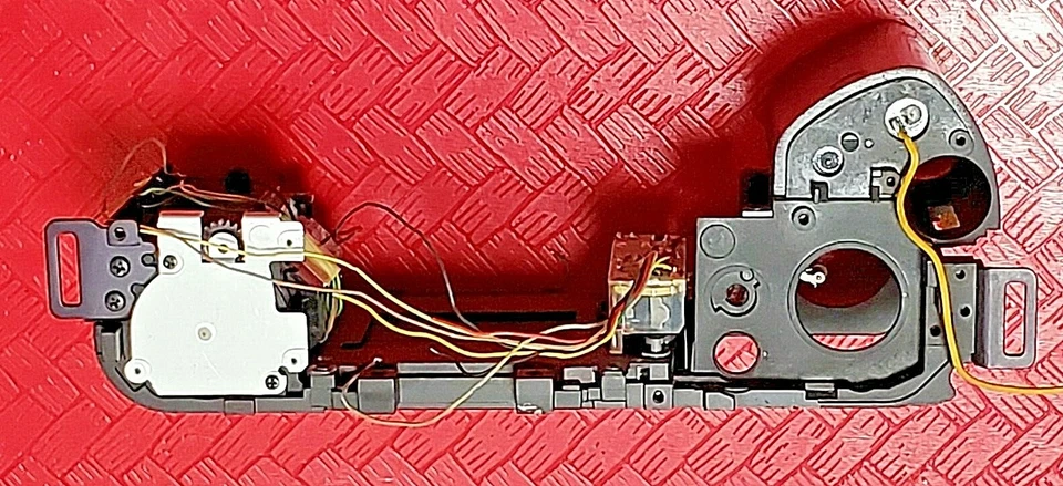 Carcasa con obturador/horquilla de rebobinado/contactos DX para Nikon N4004(s) N5005 F-401(x) Foto 3 de 4