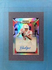 2019 Prizm Draft DAMARKUS LODGE RC Auto #189 Silver Mississippi @NV67