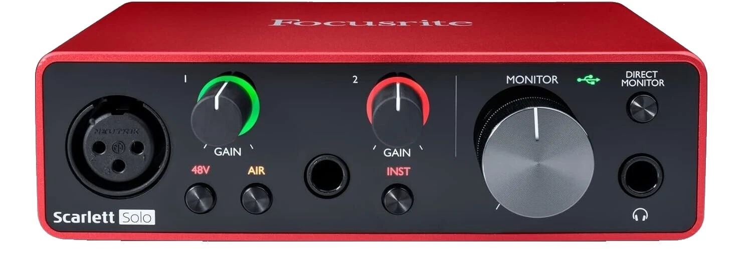 Focusrite 2 Audio/MIDI Interfaces