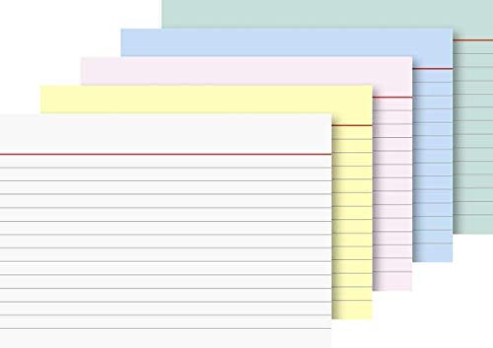 Baier Schneider & Record 180 g/m², A6, a righe, colori assortiti, uova - NUOVO