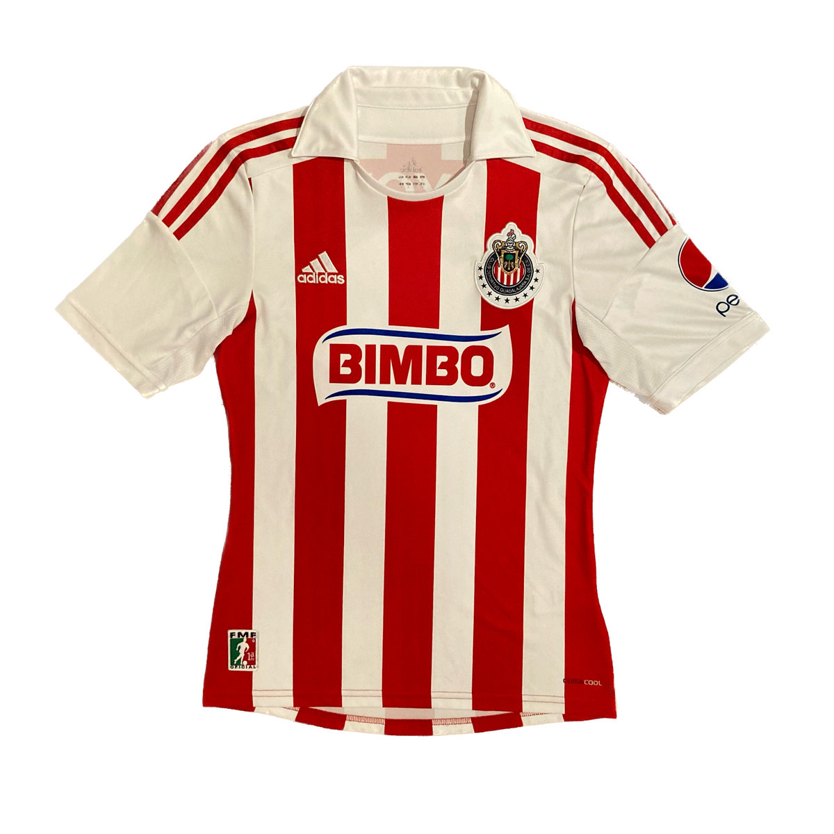 Chivas Guadalajara Home Jersey 2012-2013 Mens Size Small Adidas