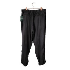 LAUREN RALPH LAUREN x VINTAGE Viscose black slacks work trousers pull on NEW 10