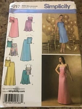 🌷SIMPLICITY #4217 - LADIES SPECIAL OCCASION TOPS & SKIRTS PATTERN 8-16 FF