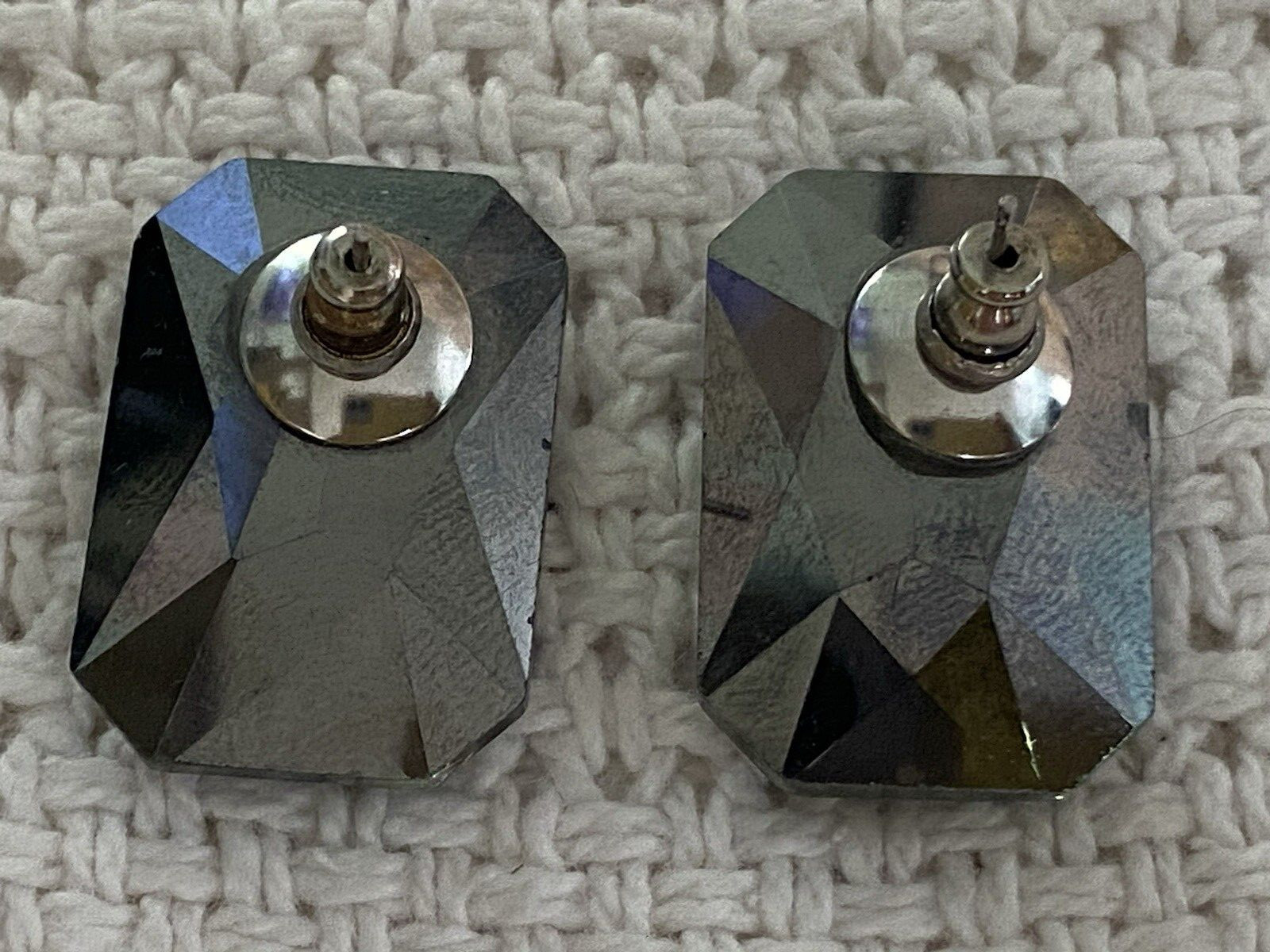 Large Statement Stone Earrings Changes From Purpl… - image 16