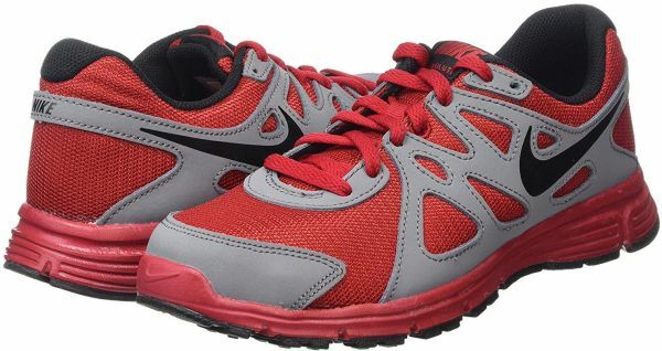 Nike Revolution 2 Red Gray Us 5 Youth Crabbycrab Com