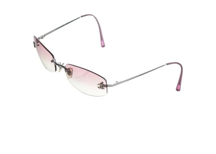 Authentic vintage y2k Chanel 4002 CC rimless pink gradient Authentic vintage y2k Chanel 4002 CC rimless pink gradient