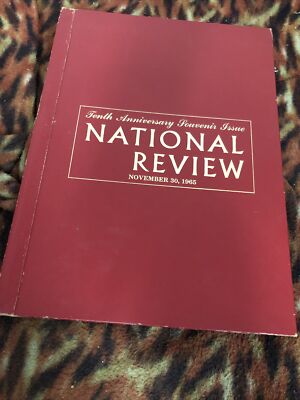 National Review Tenth Anniversary Souvenir Issue Nov 1965 SIGNED WFBjr