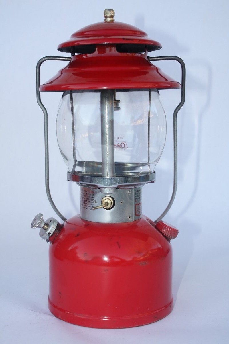 COLEMAN 200A LANTERN 1977 With Red Carry Case 11/1977 | eBay