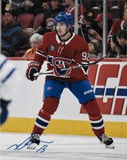Autographed Montreal Canadiens Nicolas Beaudin Signed 8x10 Photo #1 Original