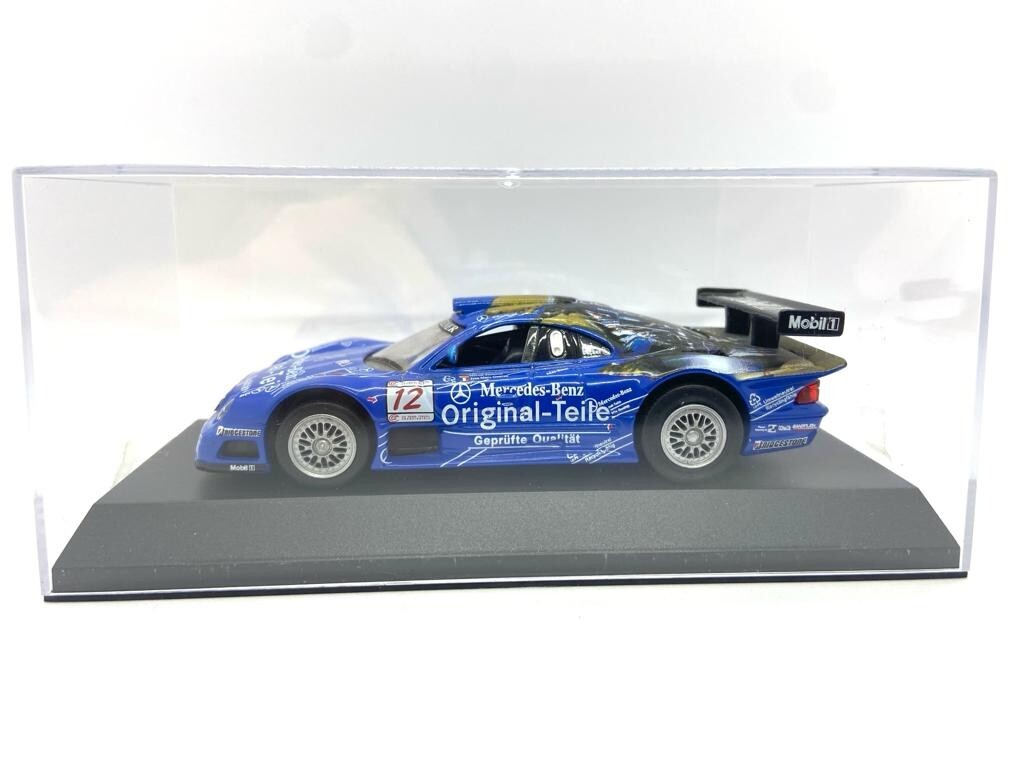 Mercedes-Benz CLK GTR ミニカー Kyosho 1/64 Mercedes-Benz CLK-GTR Rennsport Tourenwagen