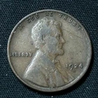 1924-D Lincoln Cent Denver Mint Fine Condition