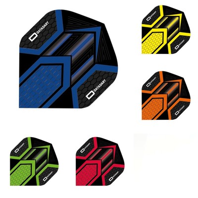 Datadart 100 Micron Standard Dart Flights  1-10 Set Farbe / Stückzahl wählen
