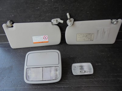 HONDA ACCORD Sun Visor LH RH Set of 2 Illuminated OEM 2008-2012 *