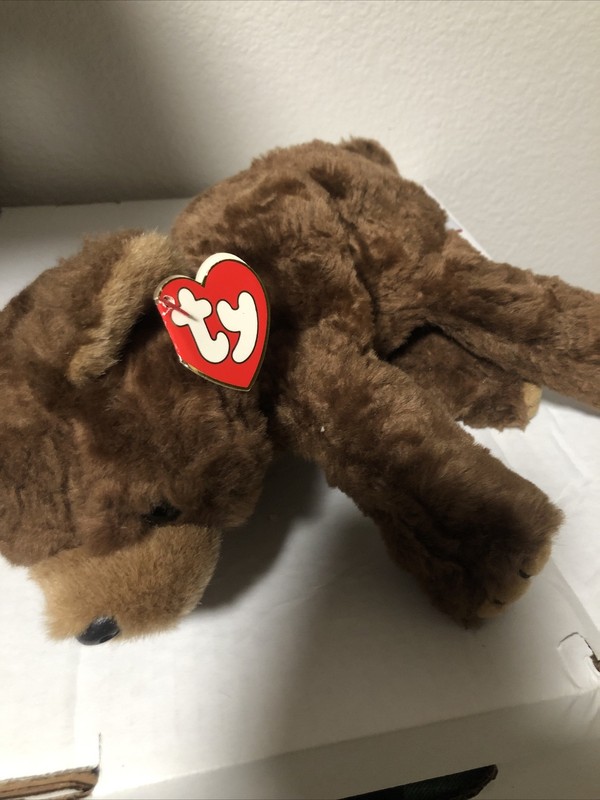 TY Beanie Baby Classic Plush Brown 1996 Retired COCOA the Bear 10"