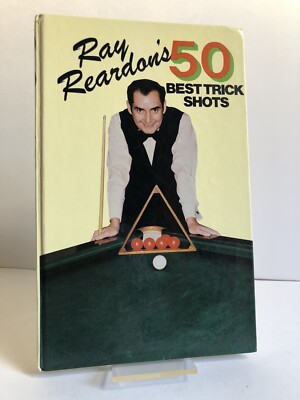 SIGNED ''50 Best Trick Shots'' Ray Reardon - 1st edition, 1st impression HB boards