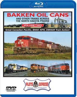 Bakken Oil Cans Vol 2 and Other Trains Across the North Dakota Prairie BLU-RAY