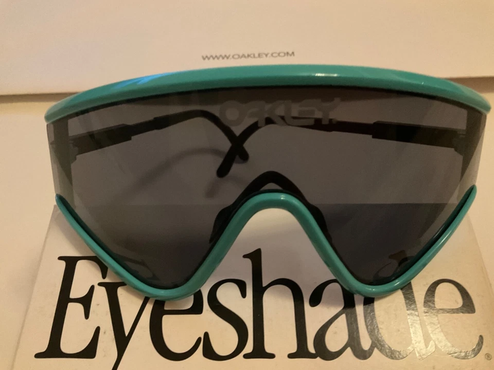 Oakley Eyeshade Collector Frame: Seafoam Lens: Grey - Romeo OTT, X Metal - Photo 4/4