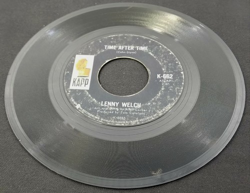 N) Lenny Welch - Darling Take Me Back - Time After Time - 45 RPM Vinyl Record - 第 1/4 張圖片