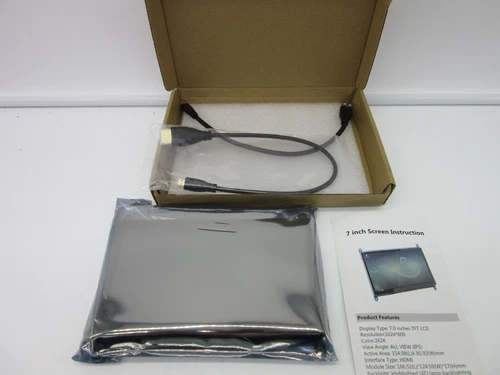 7 Inch IPS Touch Screen for Raspberry Pi 4 New orig. box