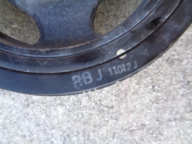 2012 HONDA INSIGHT ENGINE HARMONIC BALANCER CRANKSHAFT CRANK PULLEY OEM  - Image 4 of 4